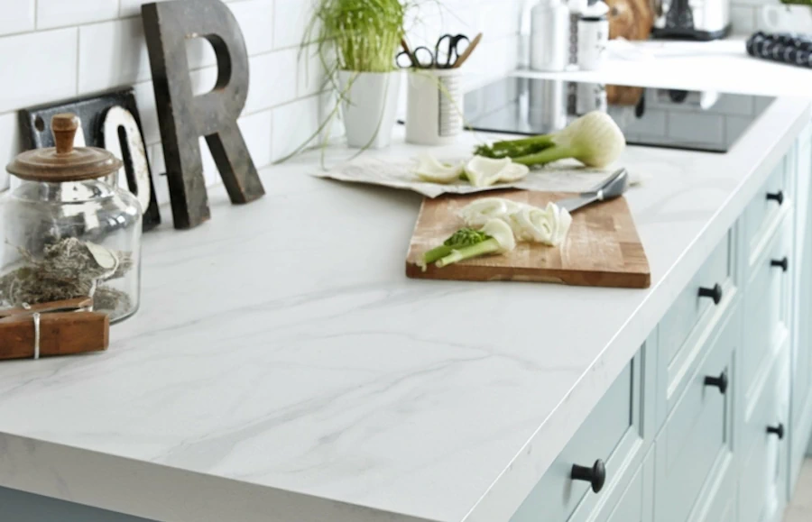 tipos de encimeras de cocina laminadas