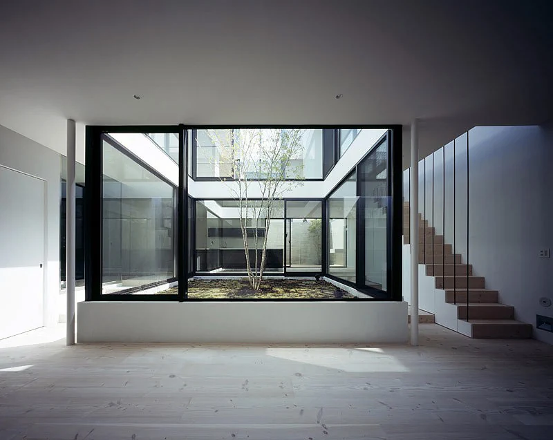 casa con gran patio interior