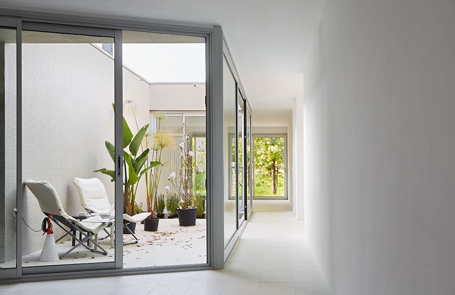 ejemplos casas con patio